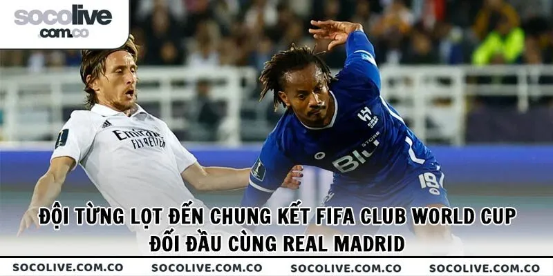 Đội từng lọt đến chung kết FIFA Club World Cup đối đầu cùng Real Madrid