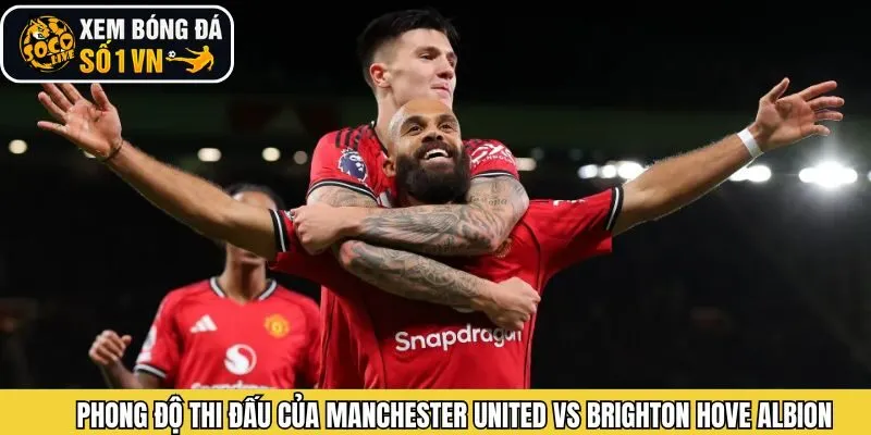 Phong độ hiện tại Manchester United vs Brighton Hove Albion