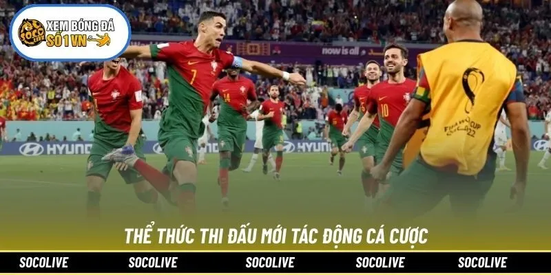 Thể thức thi đấu mới tác động cá cược